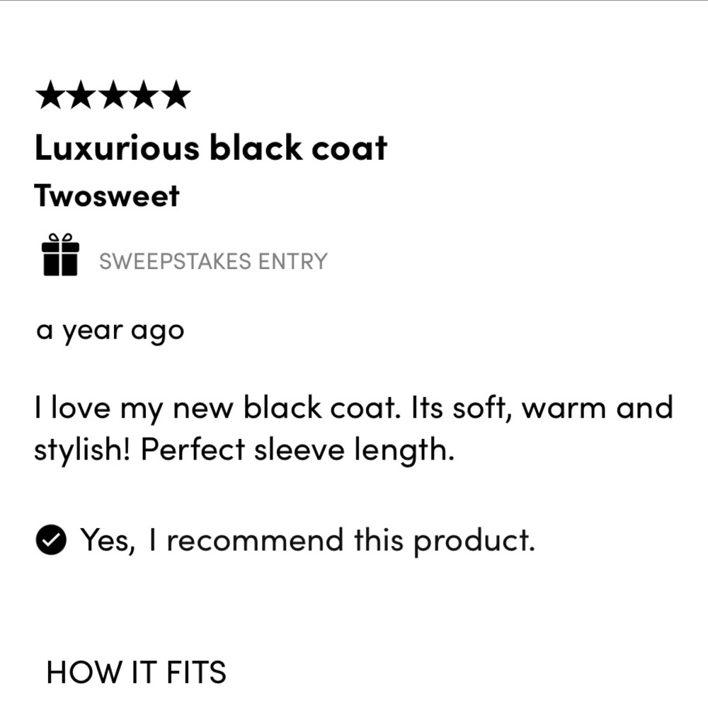 NWT Ann Taylor XXSP Black Petite Wool Blend Belted
Funnel Neck Coat - Picture 13 of 14